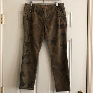Joe’s Upscale Camo Print Pants